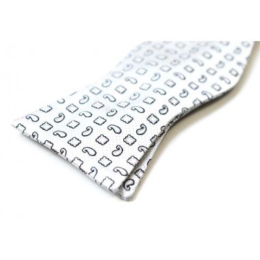 Papion self-tie gri COBBE